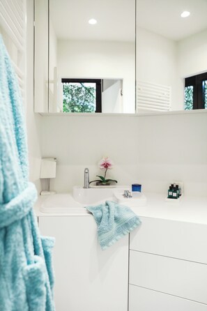 Suite 2 | Baño | Batas, toallas, jabón, shampoo 