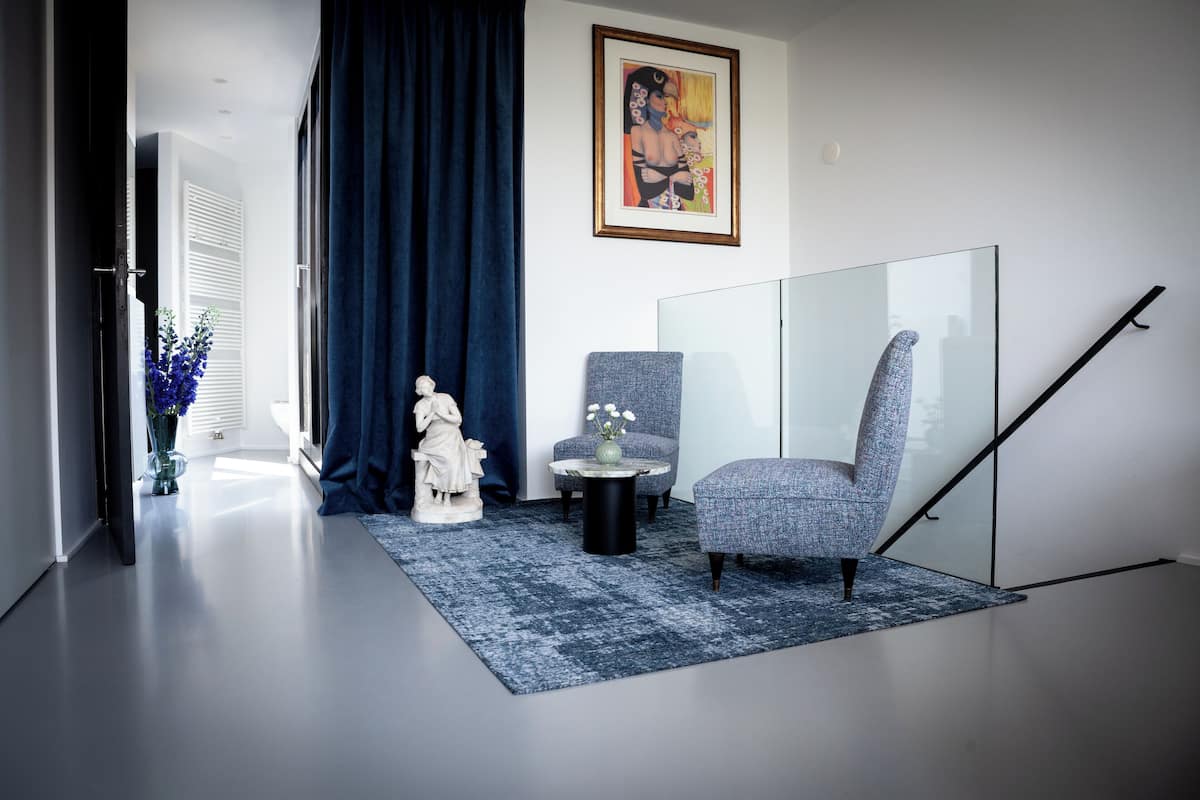 Suite 3 (duplex) | Bureau, chambres insonorisées, fer et planche à repasser, Wi-Fi gratuit