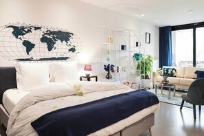 Suite 2 | Desk, soundproofing, iron/ironing board, free WiFi - Suite Aux Anges (Antwerp)