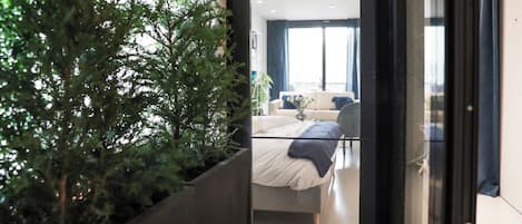 Suite 2 | Skrivebord, lydisolert, strykejern/-brett og wi-fi (inkludert)