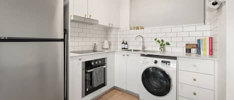 Apartment, 1 Schlafzimmer, barrierefrei, Balkon | Wäschereiservice