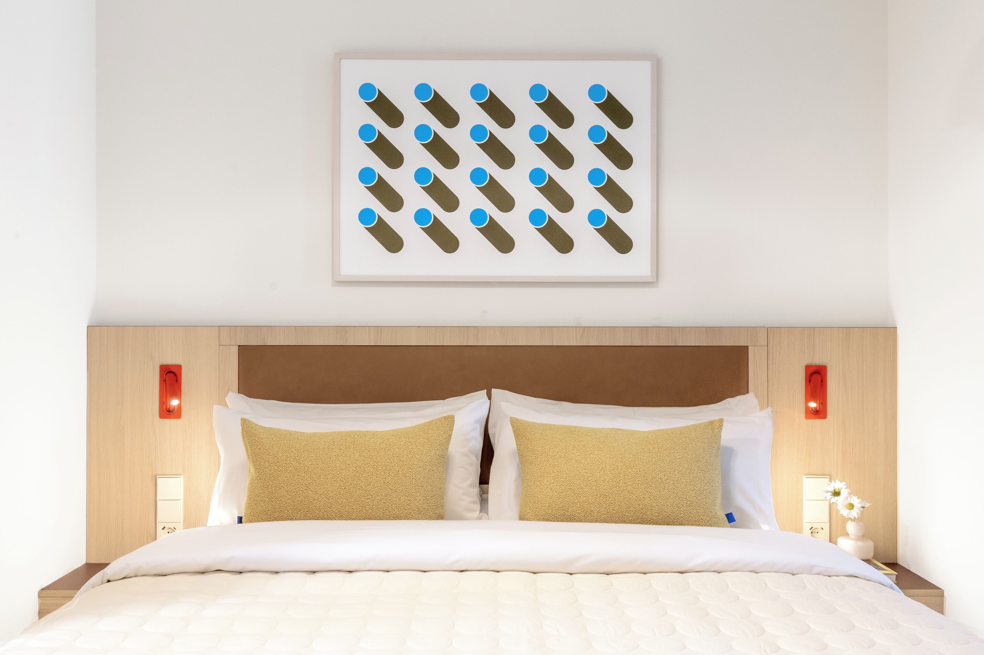 Apartamento, 1 cama Queen e sofá-cama | Roupas de cama premium, cofres nos quartos, individualmente decorados