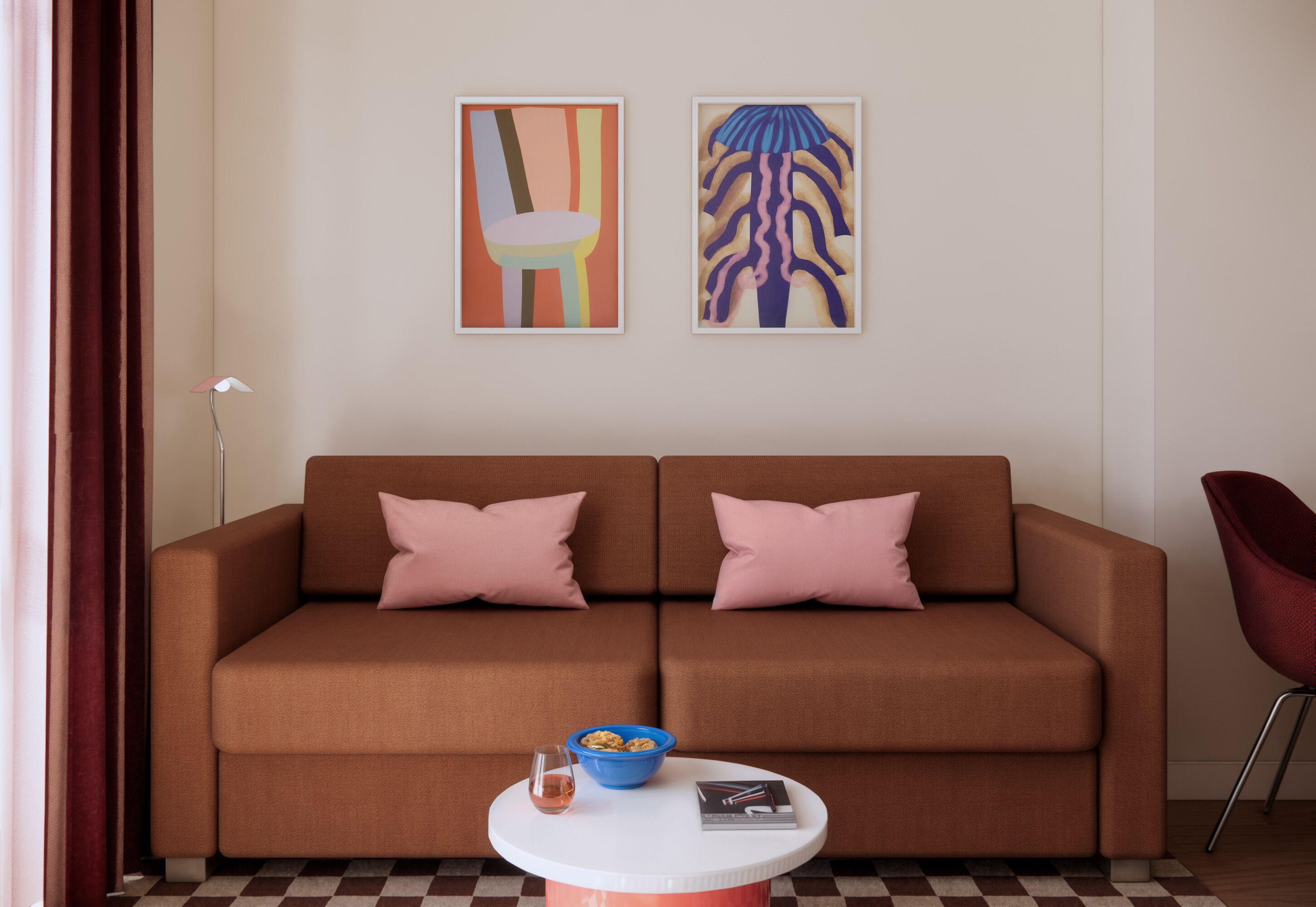 Smart TV 43 polegadas com canais a cabo, serviços de streaming