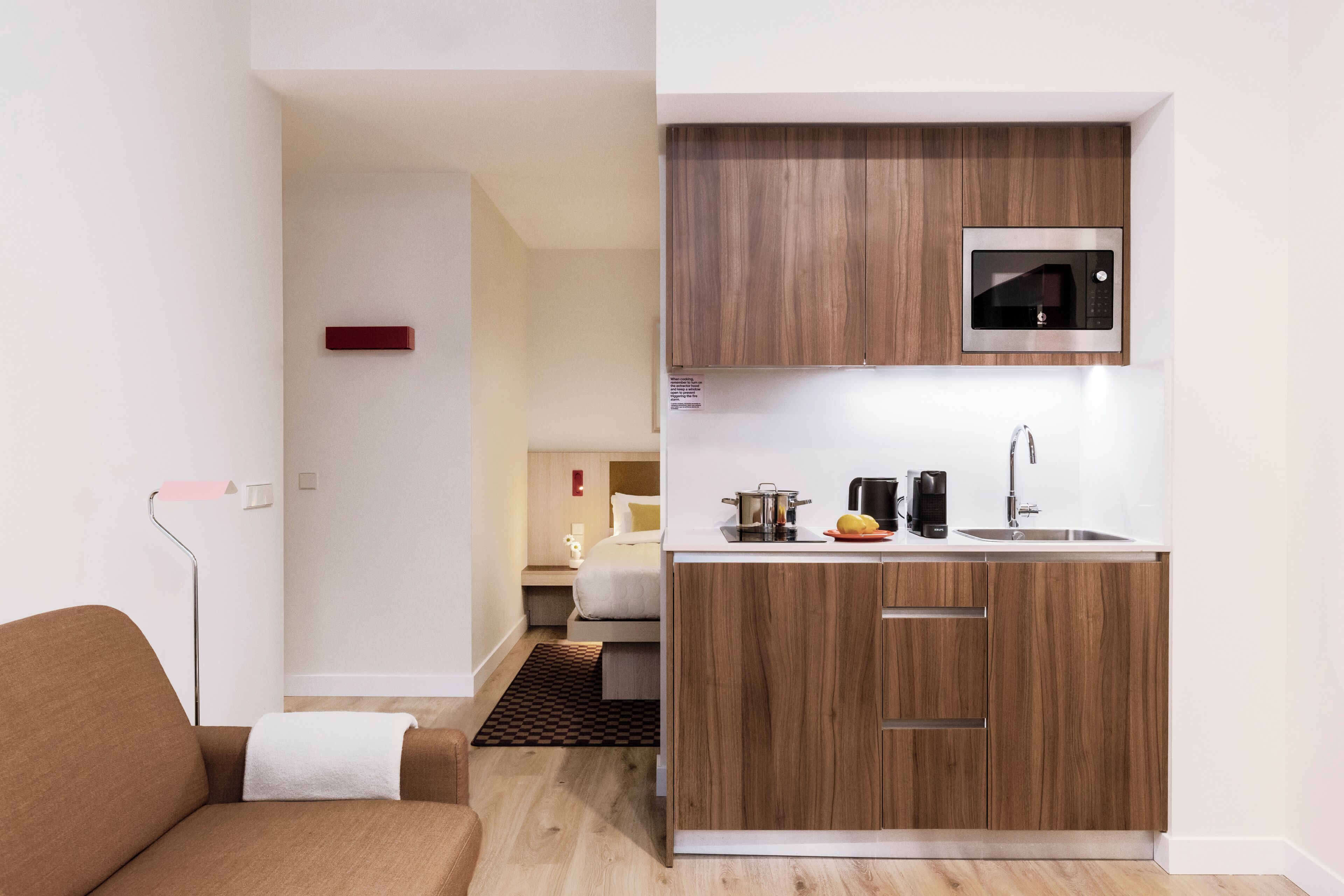 Apartment, 1 Queen-Bett und Schlafsofa | Eigene Kochnische