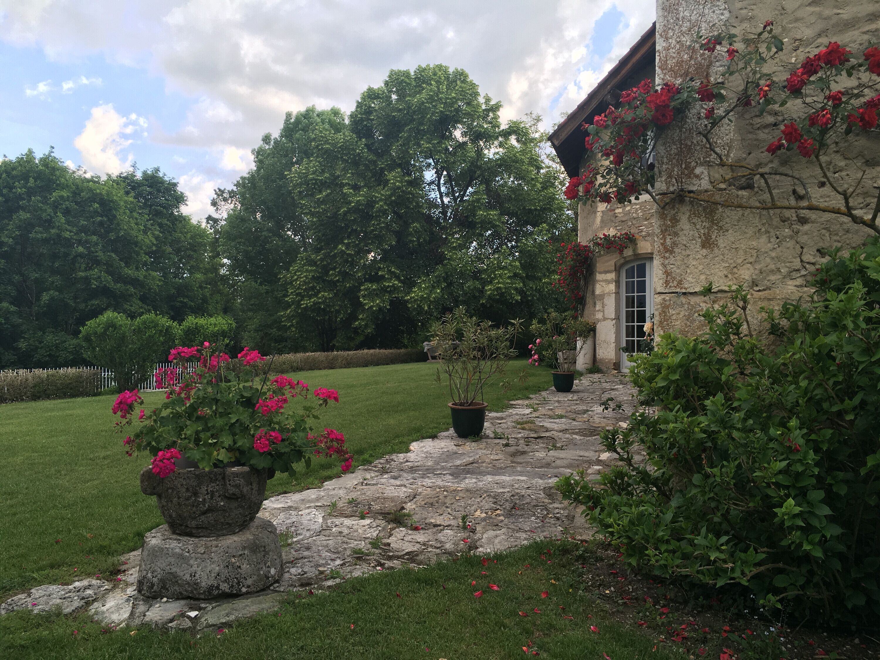 Enceinte de l’hébergement