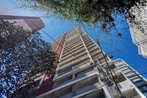 Overnatningsstedets facade