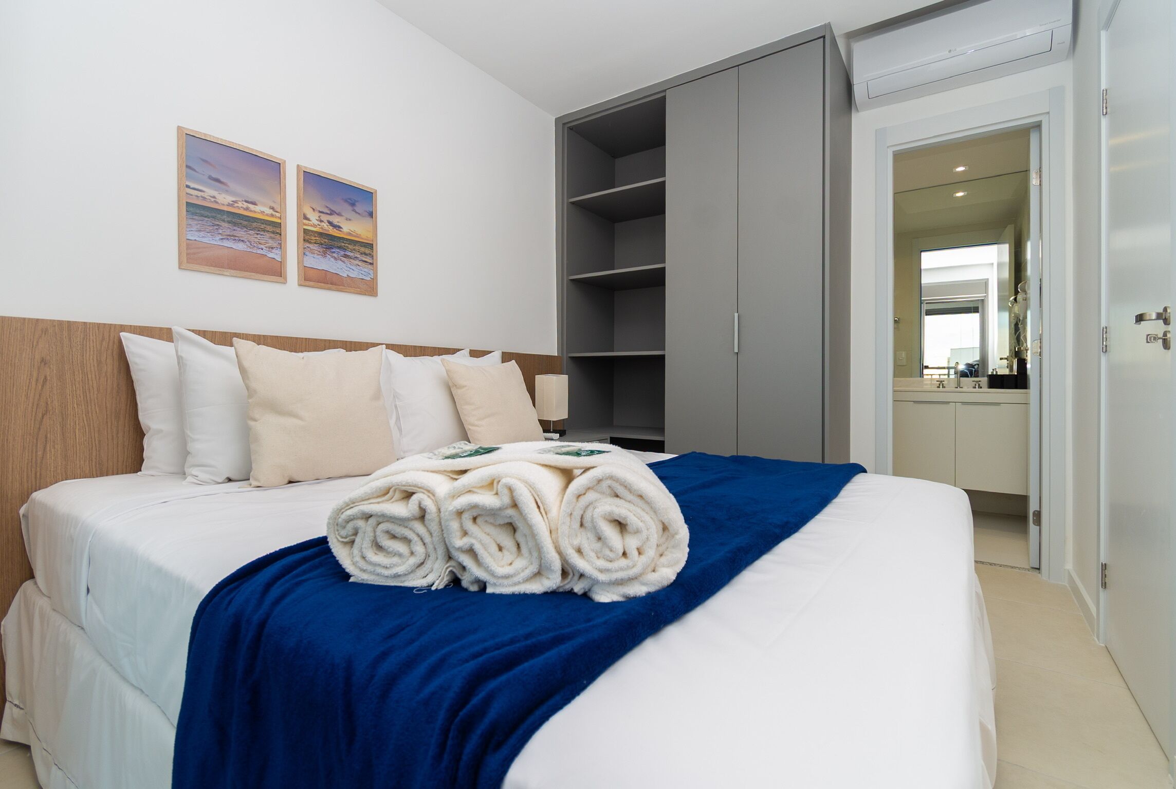 Wifi gratis y ropa de cama 