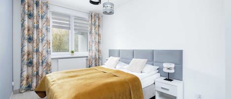 1 室のベッドルーム、アイロン / アイロン台、WiFi、ベッドシーツ