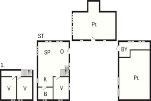 House | Floor plan - 4 Star Holiday Home in Ranum (Ranum)
