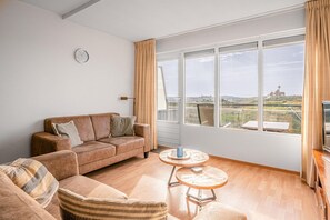 Apartment | Living room - 4-person Apartment With Island-sea View (De Koog)