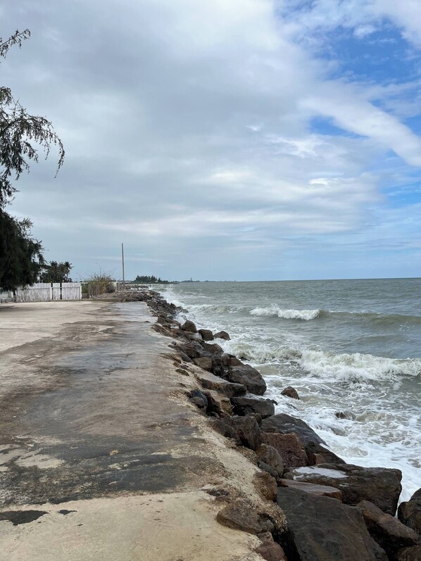 Casa, 2 habitaciones, para fumadores, vista al océano | Playa