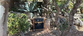 "Agave" house with sea view garden