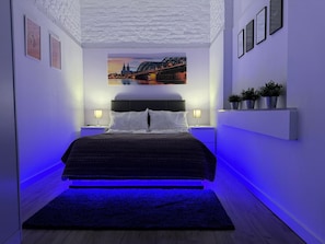 1 dormitorio, wifi gratis, ropa de cama y accesible en silla de ruedas