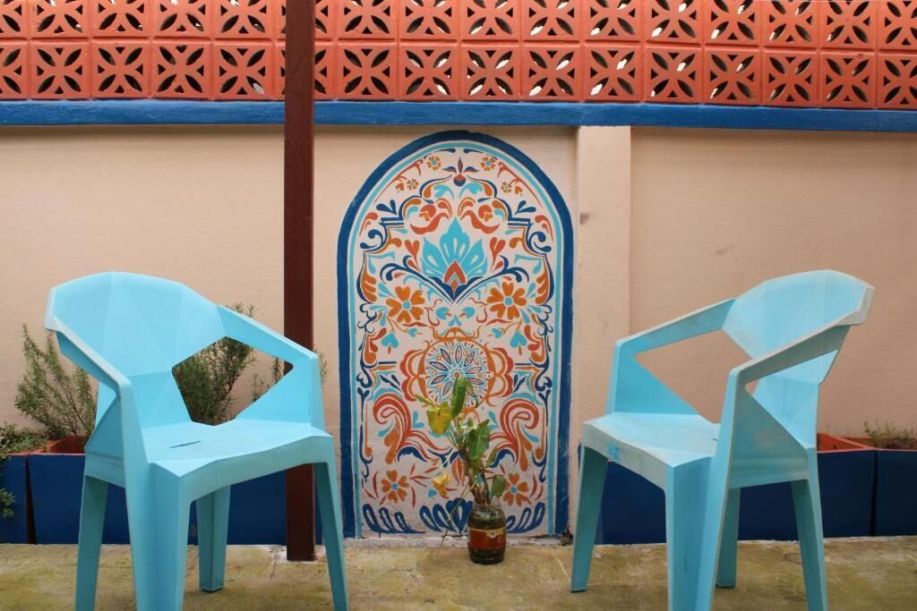 Appartement Confort, vue cour intérieure | Terrasse/Patio