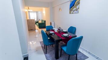 Appartement, 2 slaapkamers, toegankelijk voor mindervaliden, roken | Dineerruimte