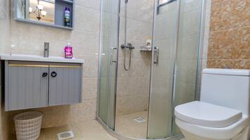 Appartement, 2 slaapkamers, toegankelijk voor mindervaliden, roken | Badkamer