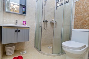 Appartement, 2 slaapkamers, toegankelijk voor mindervaliden, roken | Badkamer