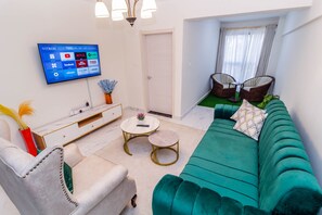 Apartment, 2 Bedrooms, Accessible, Smoking | Living room - Luxurious Nairobi Apartment With City and Garden Views (Nairobi)