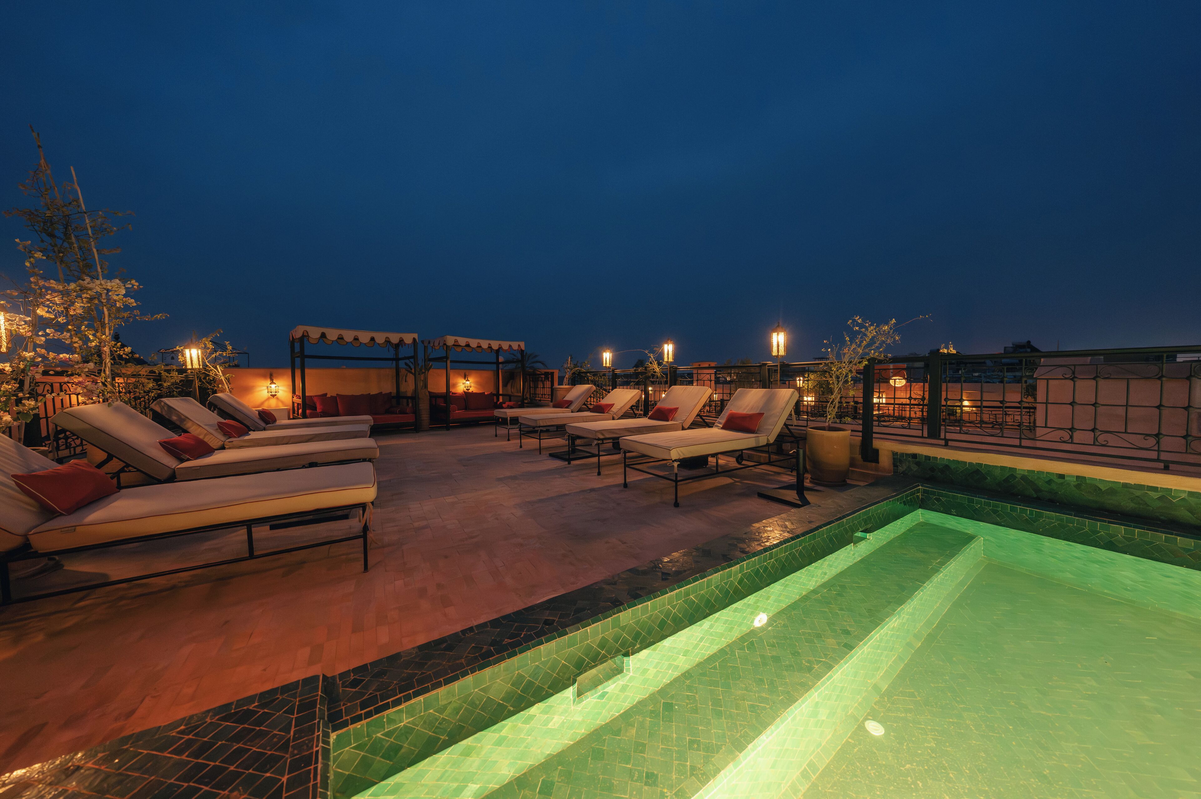 Alberca al aire libre 