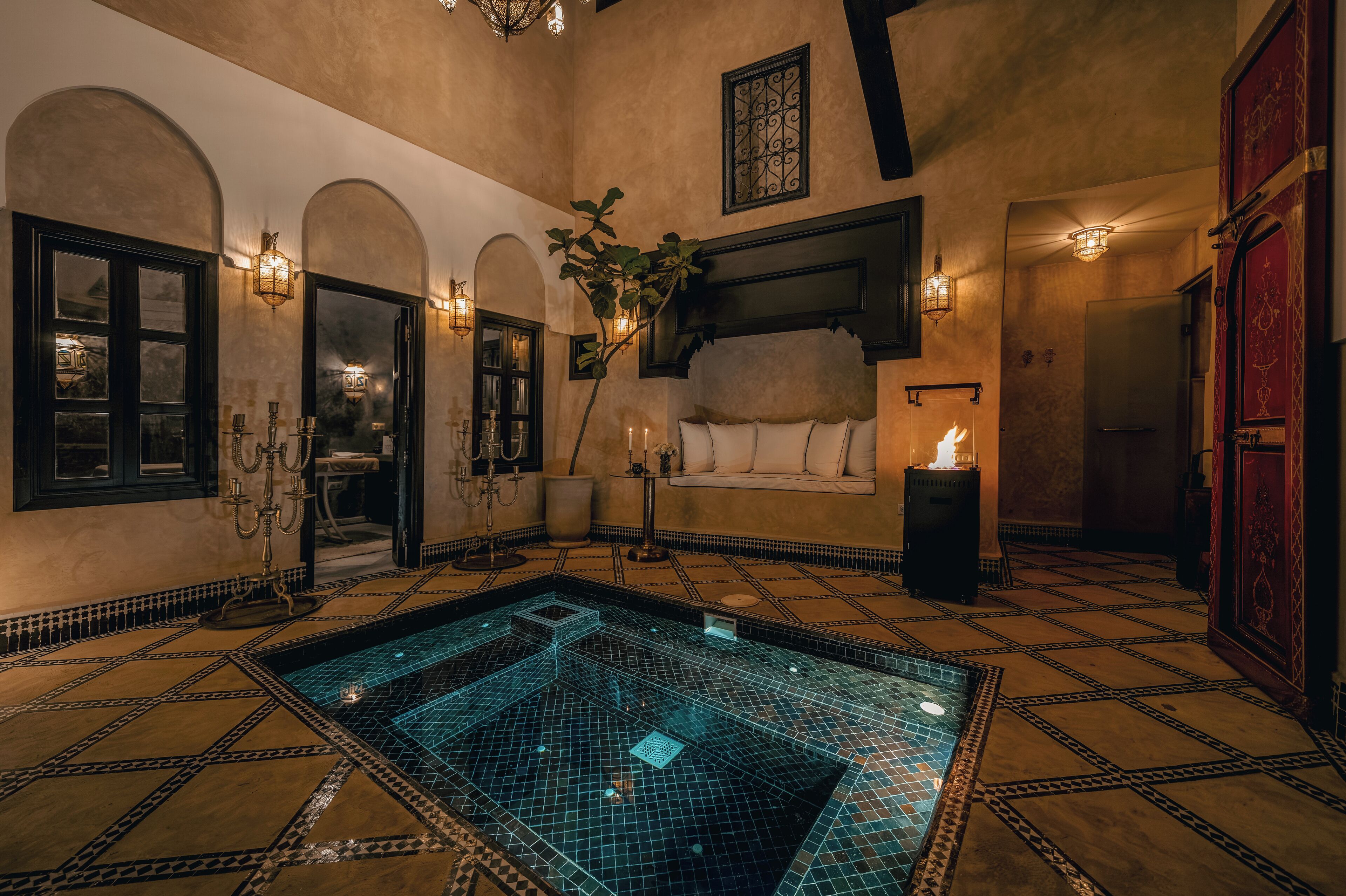 Sale per trattamenti di coppia, bagno turco, massaggi