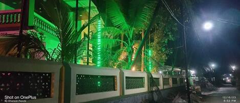 Façade de l’hébergement