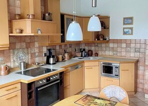 Mikrowelle, Herdplatte, Geschirrspüler