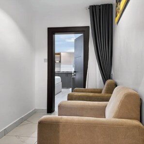 Standard Apartment | Living area - GrandServe Luxury Apartments (Abuja)