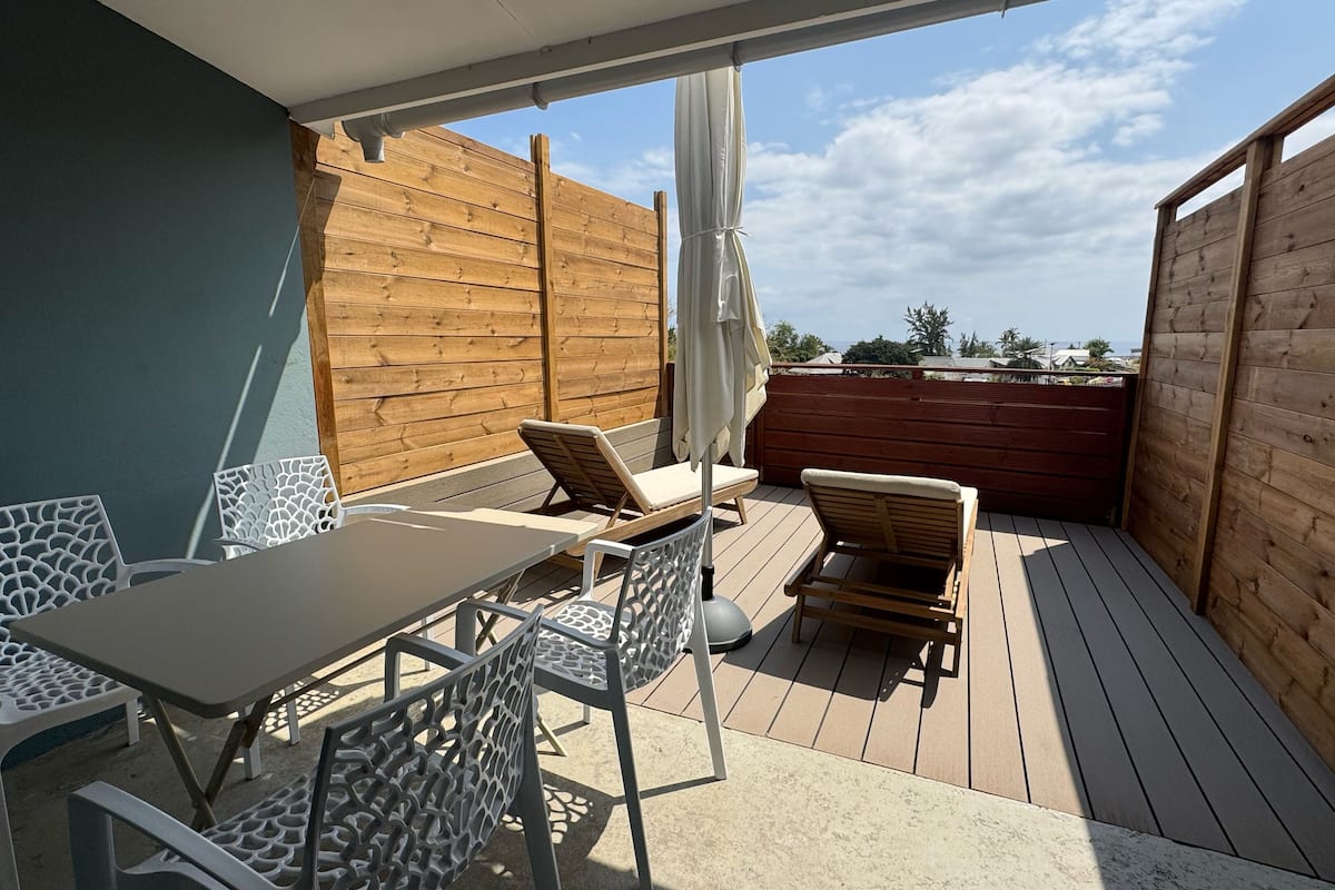 Family Quadruple Room, Ocean View | Teres/patio