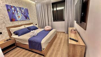 2 chambres, fer et planche Ă repasser, Wi-Fi gratuit, draps fournis