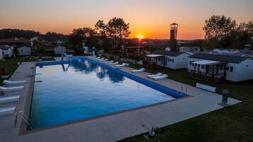 Bungalow, 2 Bedrooms, Balcony, Garden View | Pool | Outdoor pool