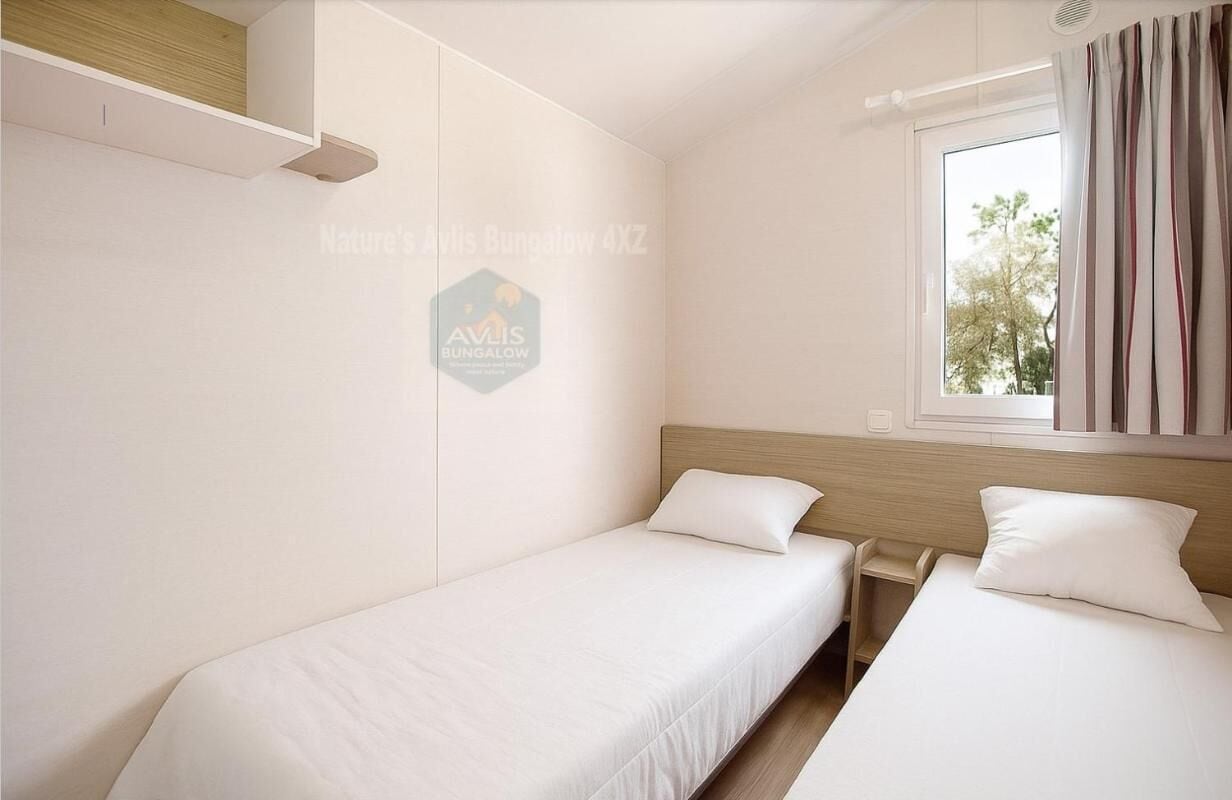 Bungalow, 2 Bedrooms, Balcony, Garden View