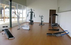 Bungalou, 2 dormitoris, balcó, vistes al jardí | Instal·lacions de fitnes