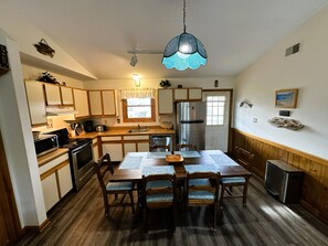 Fridge, microwave, oven, dishwasher - KH4209 - Oceanside with 3 Bed, 2 Bath, pet friendly (Kitty Hawk)