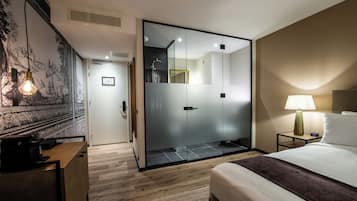 In-room safe, blackout curtains, soundproofing, iron/ironing board