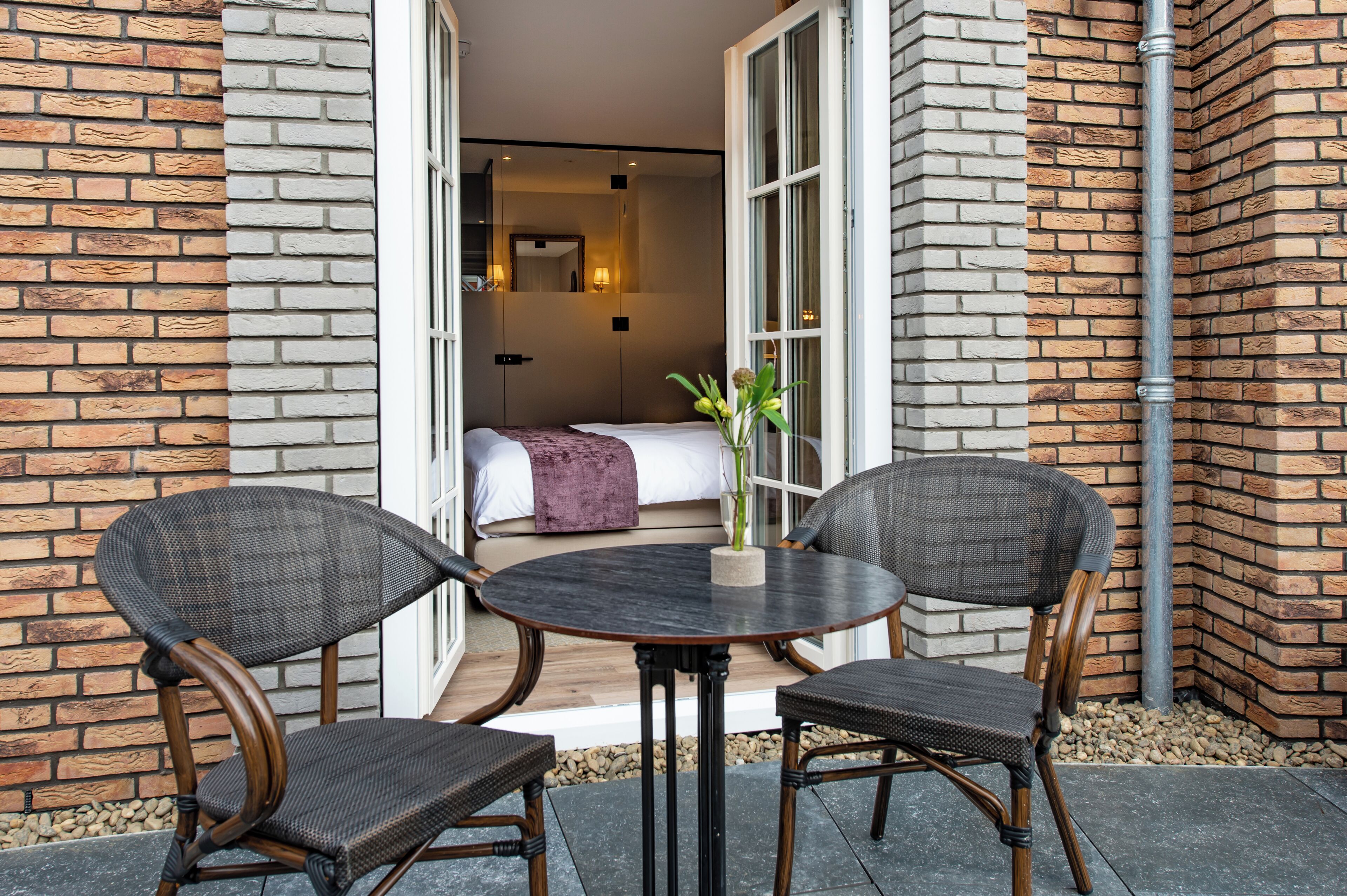 Club tweepersoonskamer, aan de binnenplaats | Uitzicht vanuit de kamer