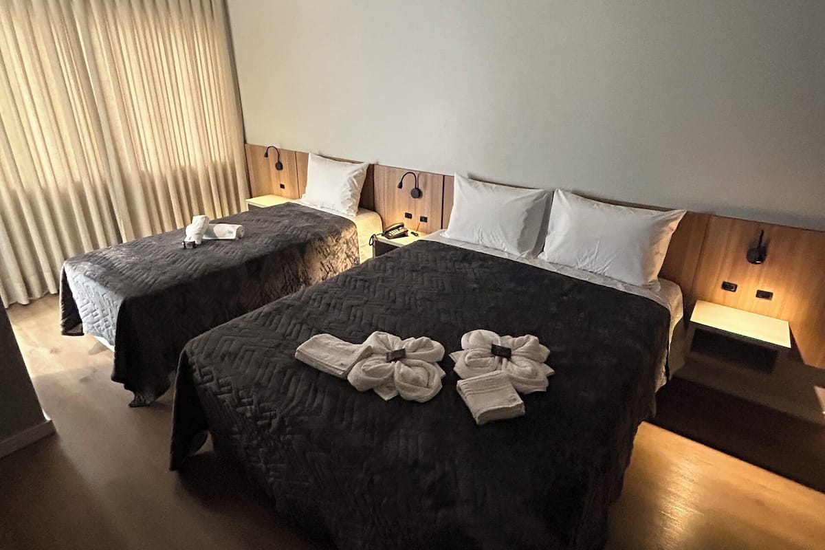 Desk, laptop workspace, iron/ironing board, free WiFi