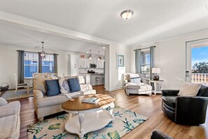 House | Living area | 60-inch Smart TV with digital channels - Beach House - C Shucker by PHG (Mexico Beach)