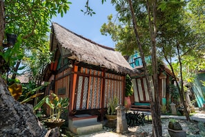 Room, 1 Bedroom, Smoking, Garden View | Garden - Room-cozy 2-bedroom Lumbung Cabin in San (Denpasar)