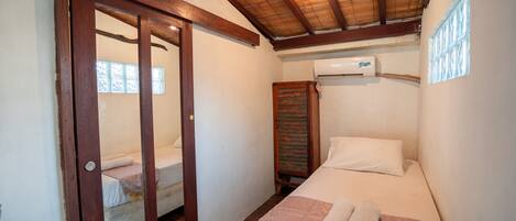 Kamer, 1 slaapkamer, roken, uitzicht op tuin | 2 slaapkamers