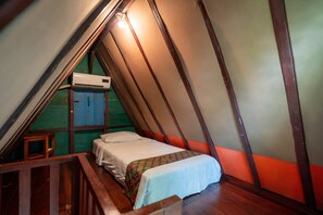 Room, 1 Bedroom, Smoking, Garden View | 2 bedrooms - Room-cozy 2-bedroom Lumbung Cabin in San (Denpasar)