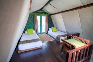 Chambre, 1 chambre, fumeurs, vue jardin | 2 chambres