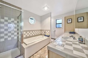Shower, hair dryer, shampoo - New Listing! Bright and Open, Minnow's Run (Kings Beach)
