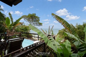 Pool - House w/ Ocean View, Pool and Beach Access Ize0016 (Florianópolis)