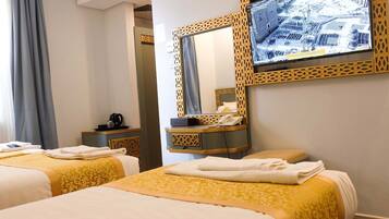 Gratis wifi, beddengoed