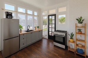 Microwave, oven, stovetop