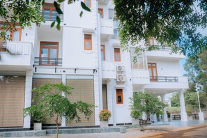 Voorkant van accommodatie