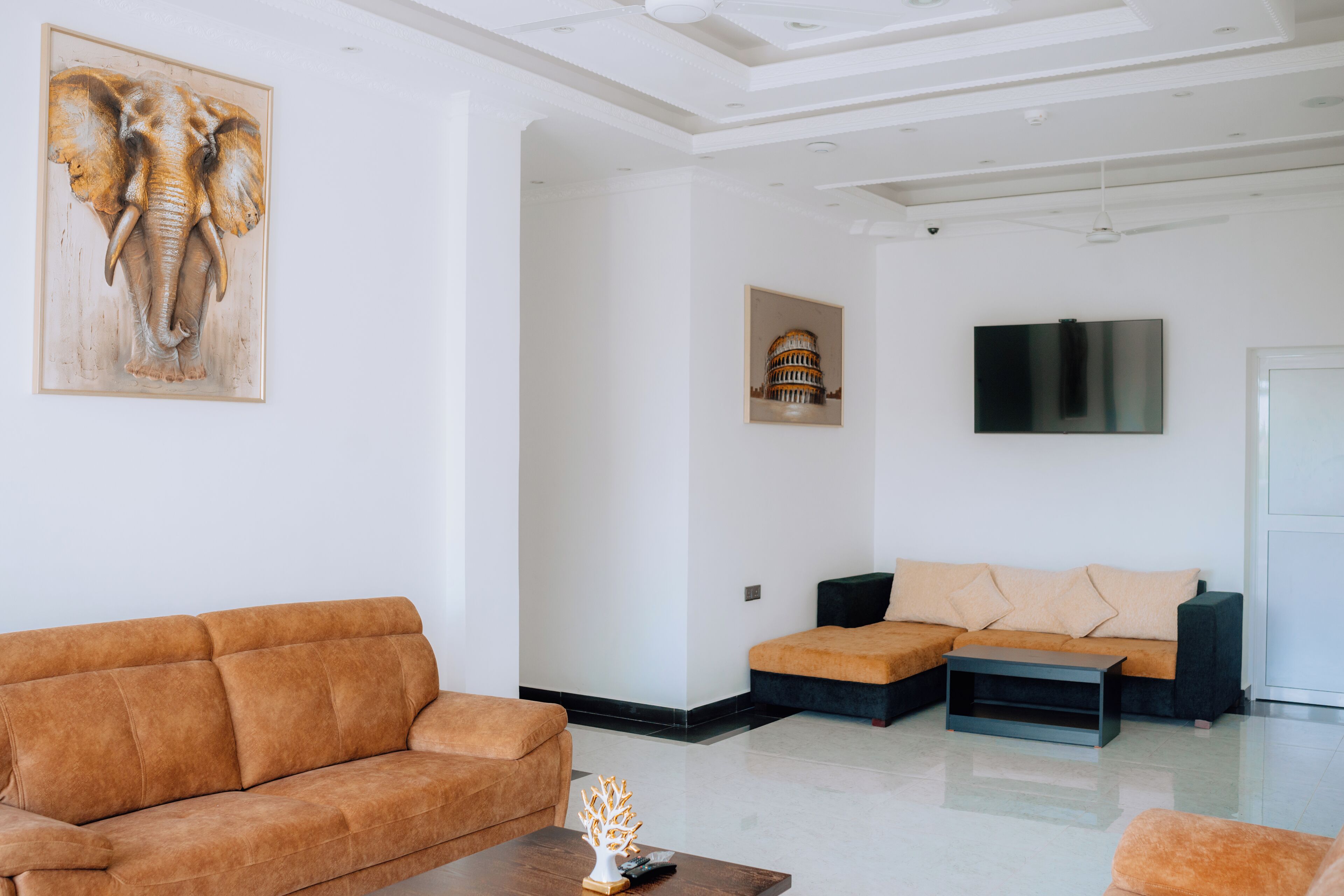 Flat-screen TV, pay films