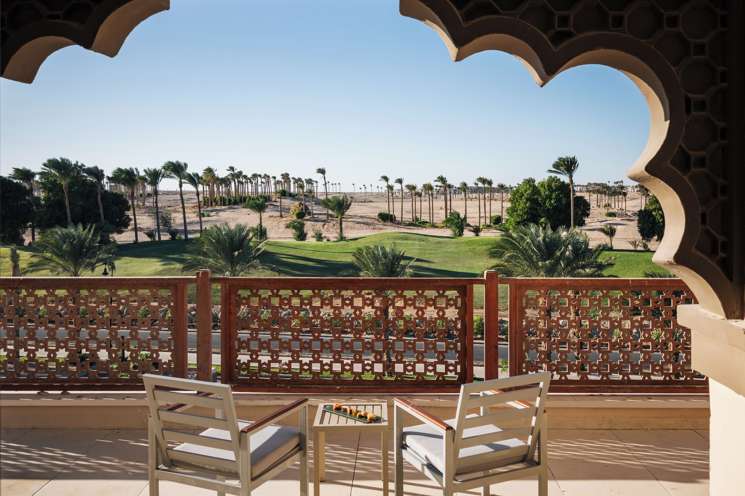 Junior Suite, Garden View | Pemandangan balkoni