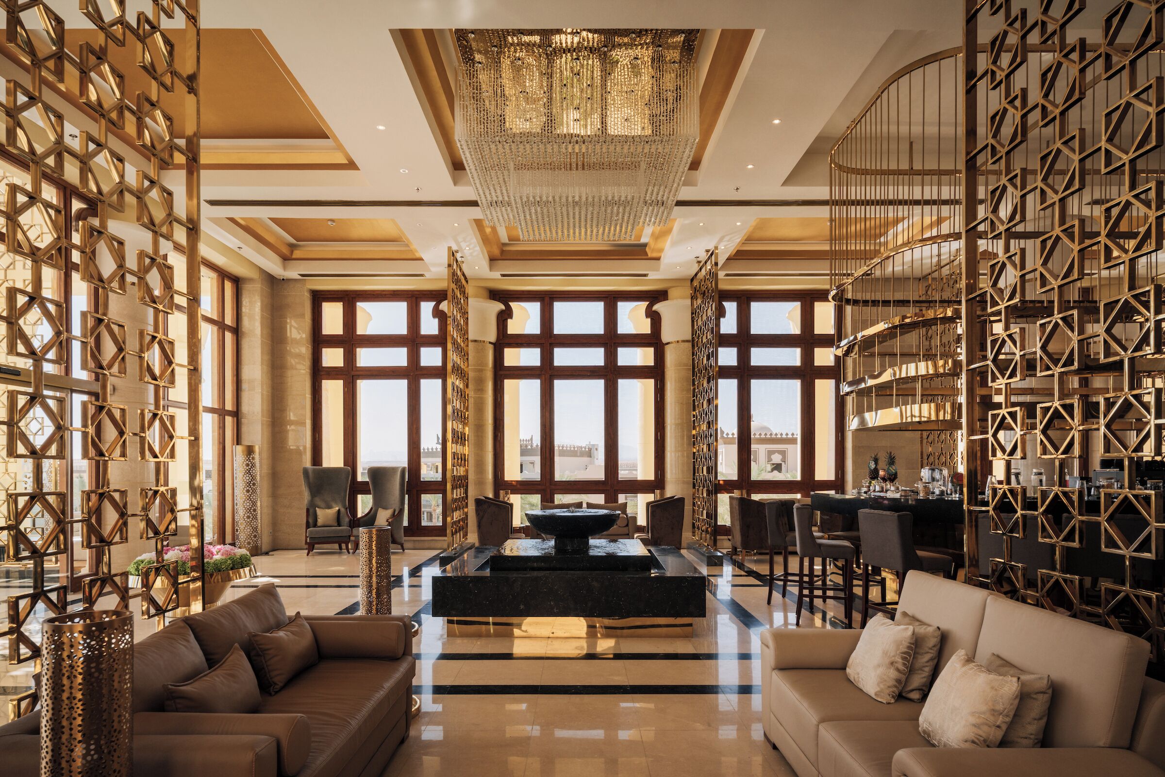 Sitzecke in der Lobby