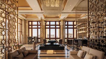 Sitzecke in der Lobby